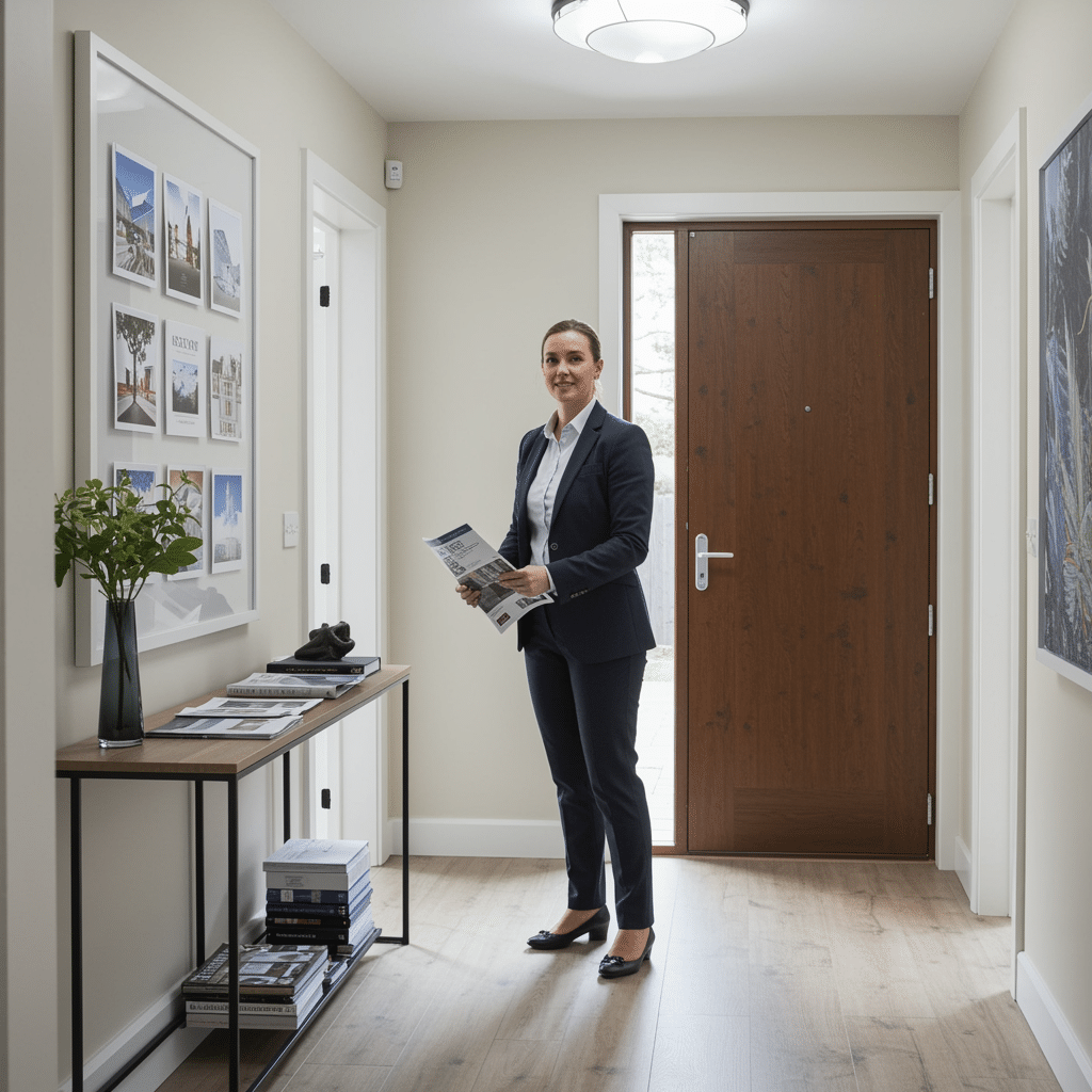 Real estate agent branding